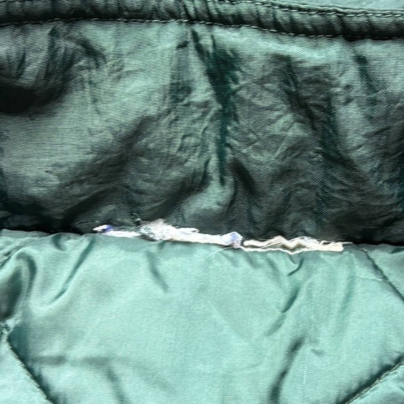 Vintage Reebok Green 90's 1/2 Zip Nylon Jacket Size XL - Picture 10 of 10